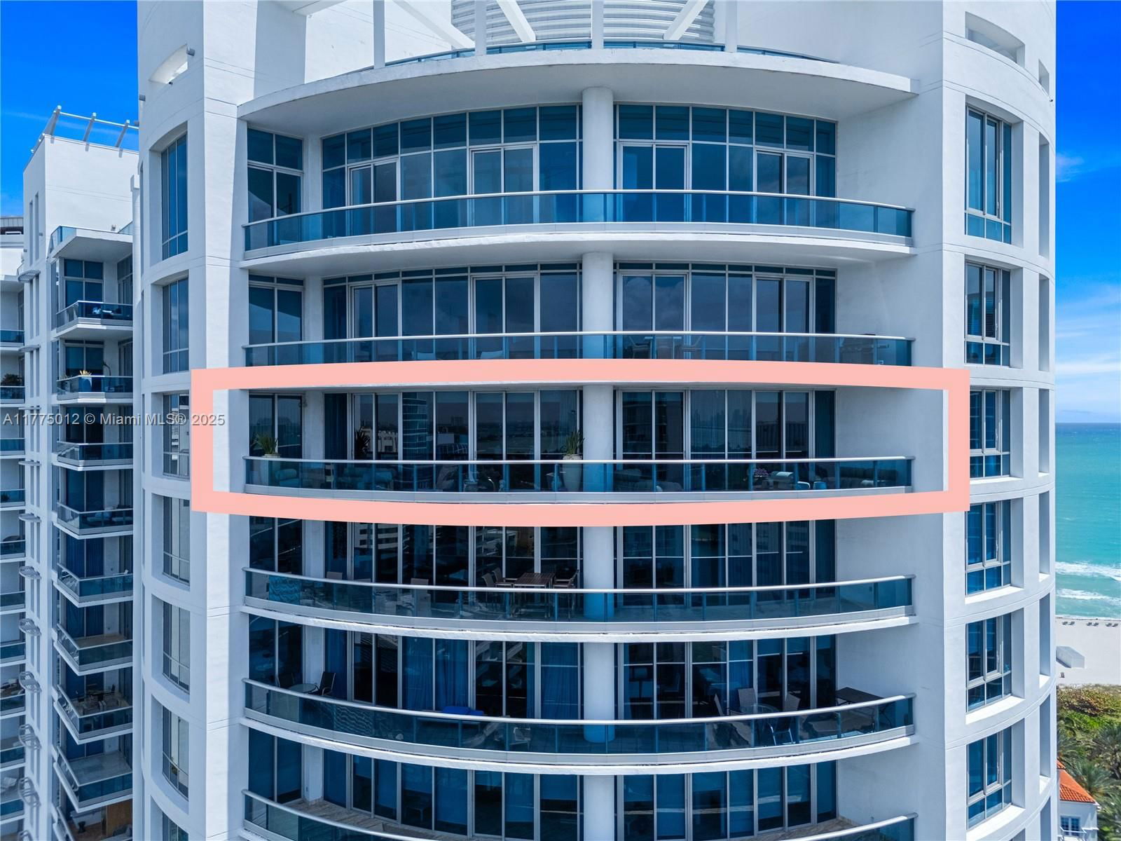 Real estate property located at 5959 Collins Ave #1801, Miami-dade, The Residences At The Bath, Miami Beach, FL
