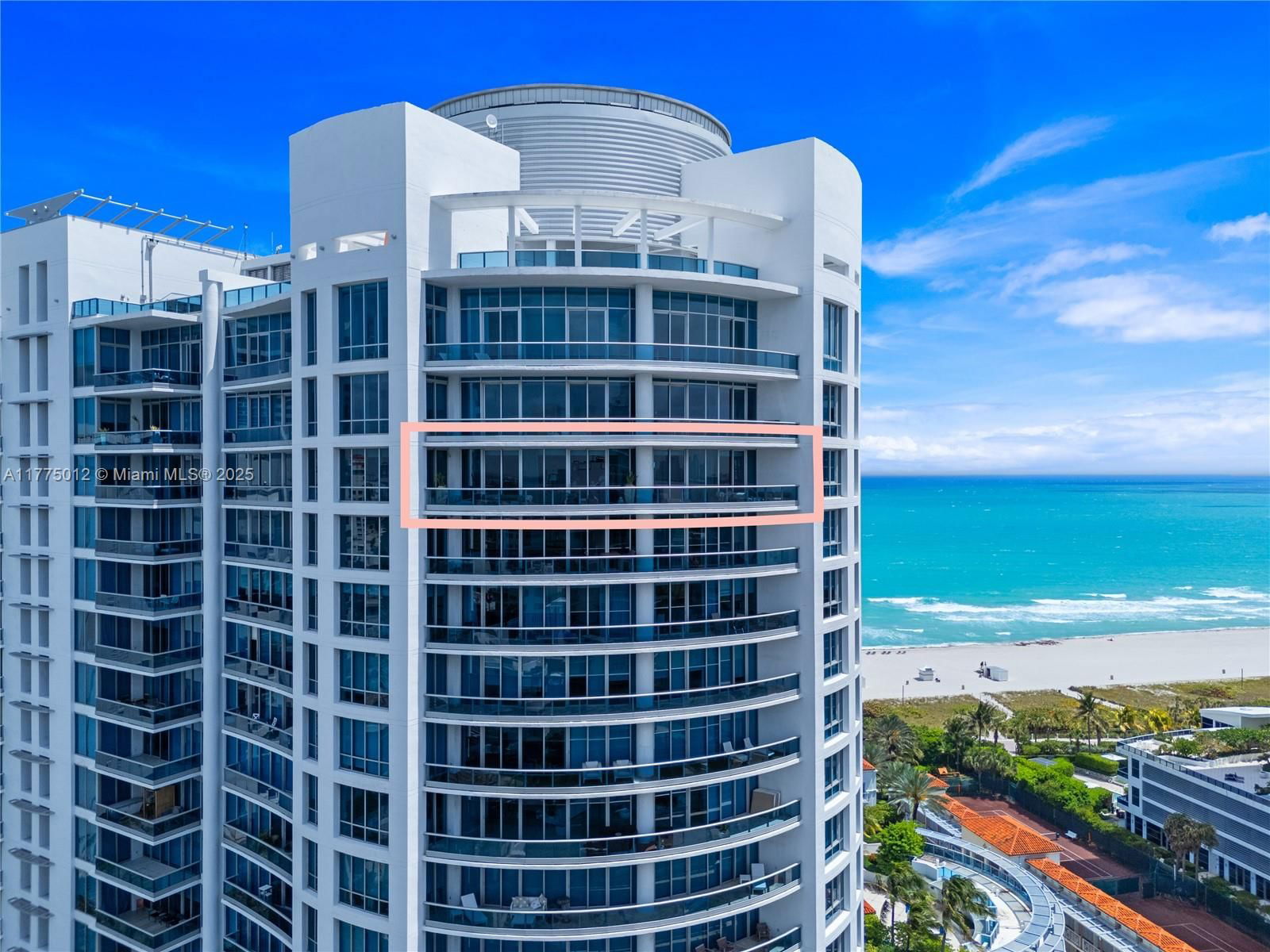 Real estate property located at 5959 Collins Ave #1801, Miami-dade, The Residences At The Bath, Miami Beach, FL