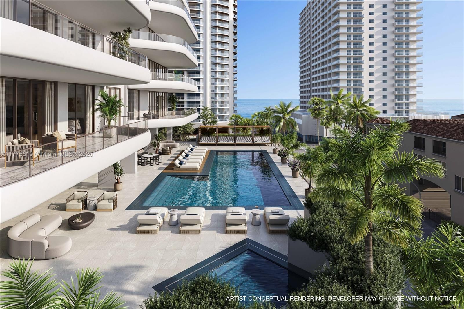 Real estate property located at 530 Birch Road #601, Broward, Bungalow East, Fort Lauderdale, FL