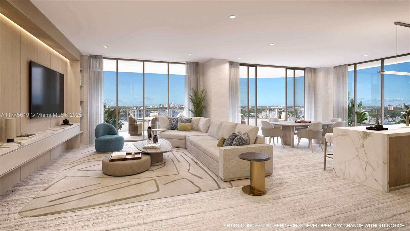 Real estate property located at 530 Birch Road #601, Broward, Bungalow East, Fort Lauderdale, FL
