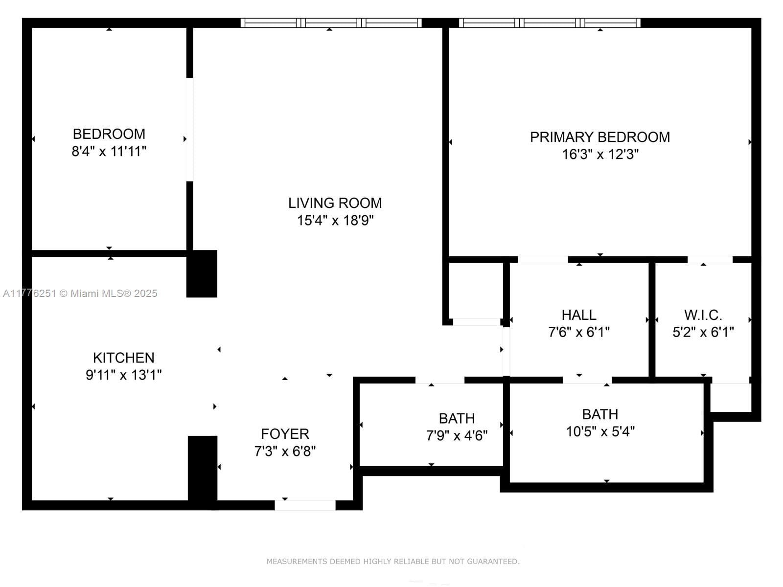 Real estate property located at 5055 Collins Ave #7A, Miami-dade, Crystal House Condo, Miami Beach, FL