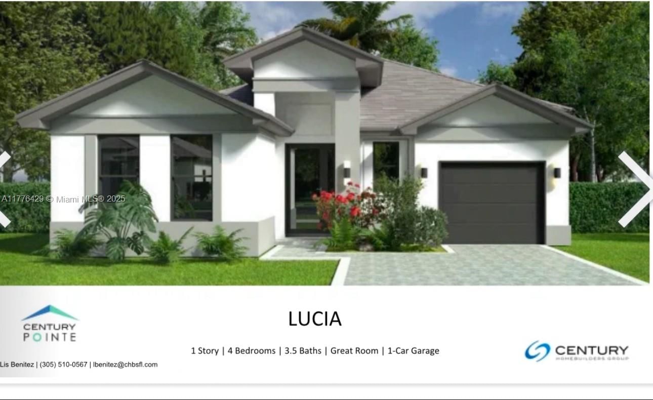 Real estate property located at 14428 13th Ter, Miami-dade, Century Pointe, Miami, FL