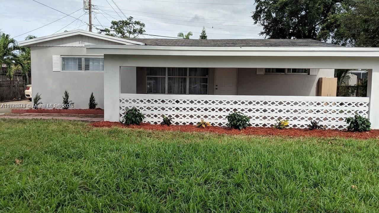 Real estate property located at 6461 Evans St, Broward, Linwood Gardens, Hollywood, FL