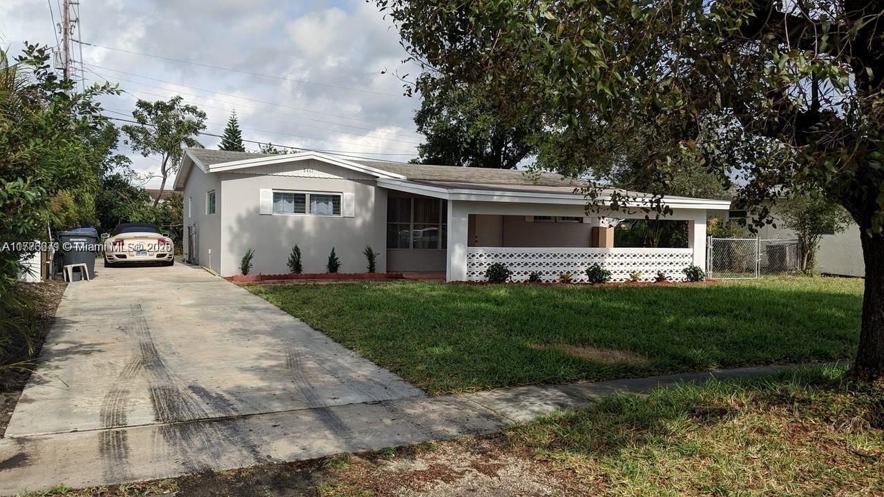 Real estate property located at 6461 Evans St, Broward, Linwood Gardens, Hollywood, FL