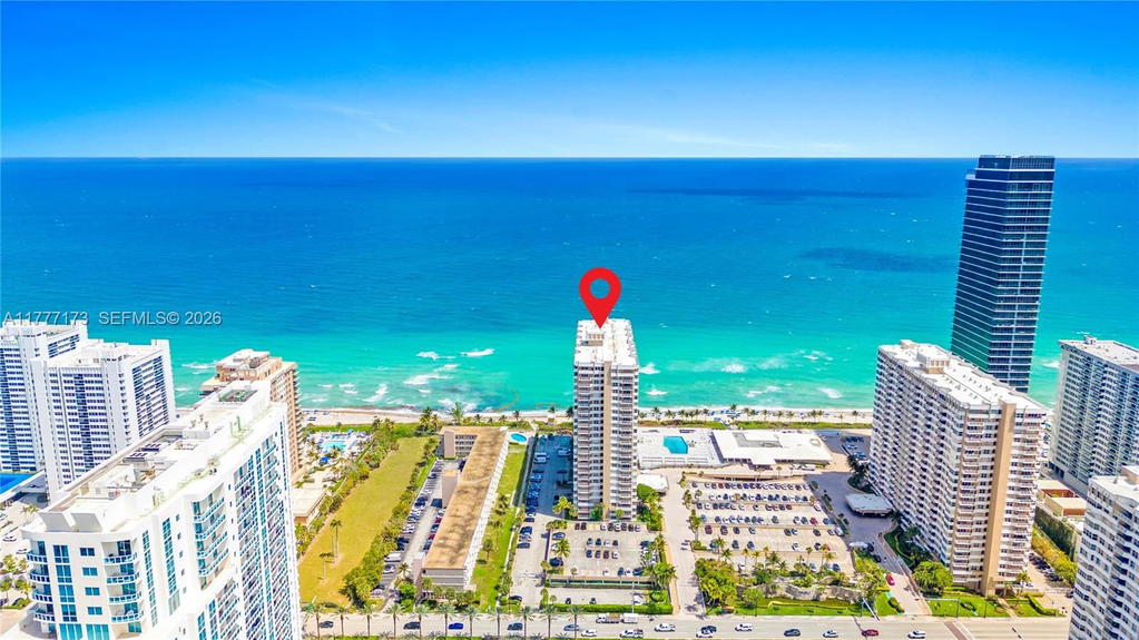 Real estate property located at 1950 Ocean Dr #12H, Broward, Hemispheres Condo, Hallandale Beach, FL