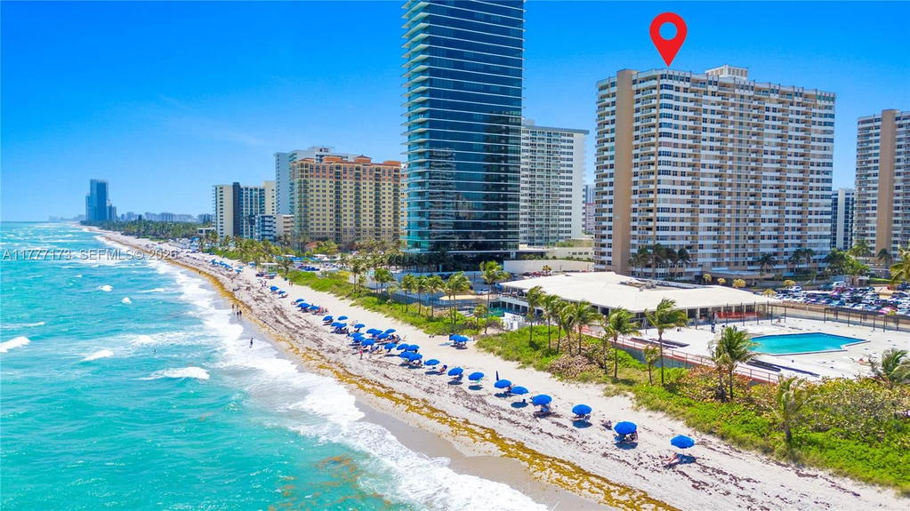 Real estate property located at 1950 Ocean Dr #12H, Broward, Hemispheres Condo, Hallandale Beach, FL
