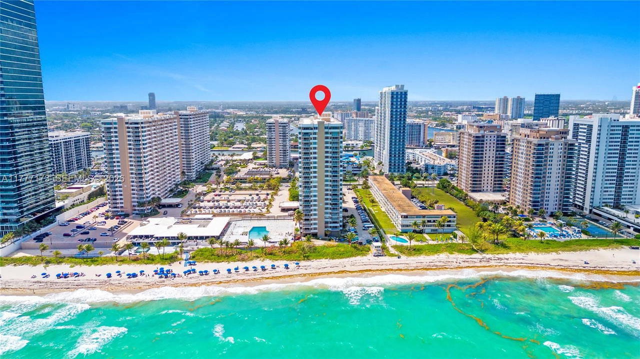 Real estate property located at 1950 Ocean Dr #12H, Broward, Hemispheres Condo, Hallandale Beach, FL