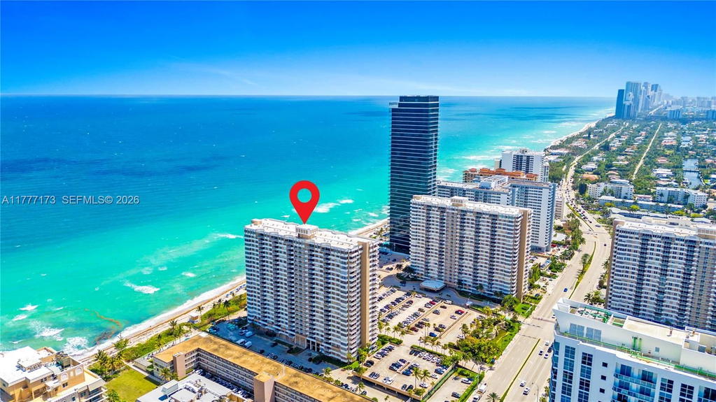 Real estate property located at 1950 Ocean Dr #12H, Broward, Hemispheres Condo, Hallandale Beach, FL