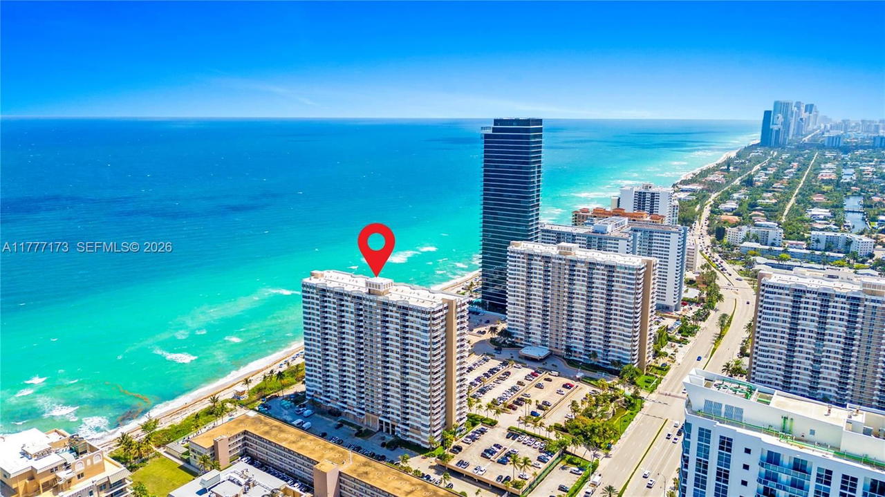 Real estate property located at 1950 Ocean Dr #12H, Broward, Hemispheres Condo, Hallandale Beach, FL