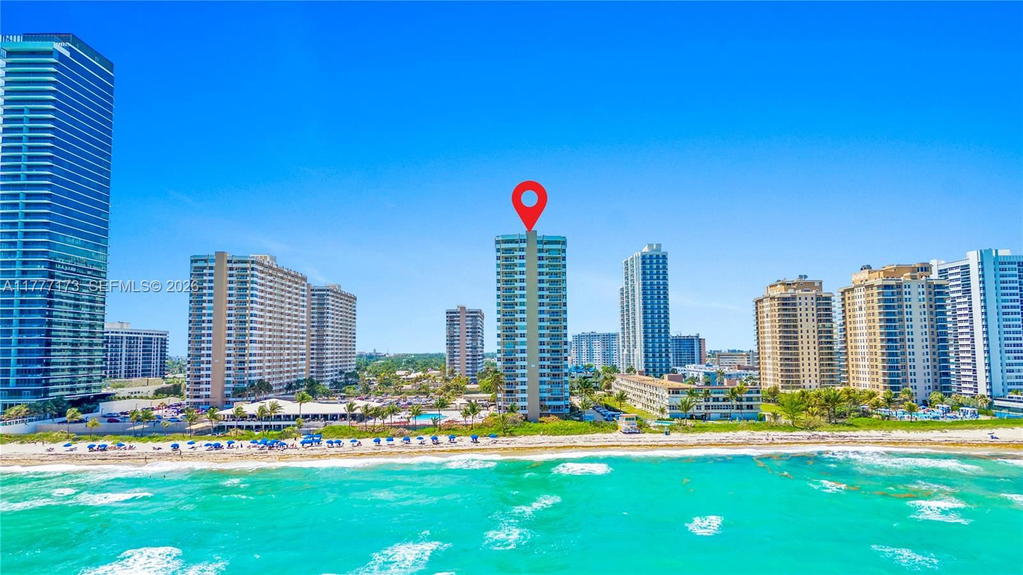 Real estate property located at 1950 Ocean Dr #12H, Broward, Hemispheres Condo, Hallandale Beach, FL