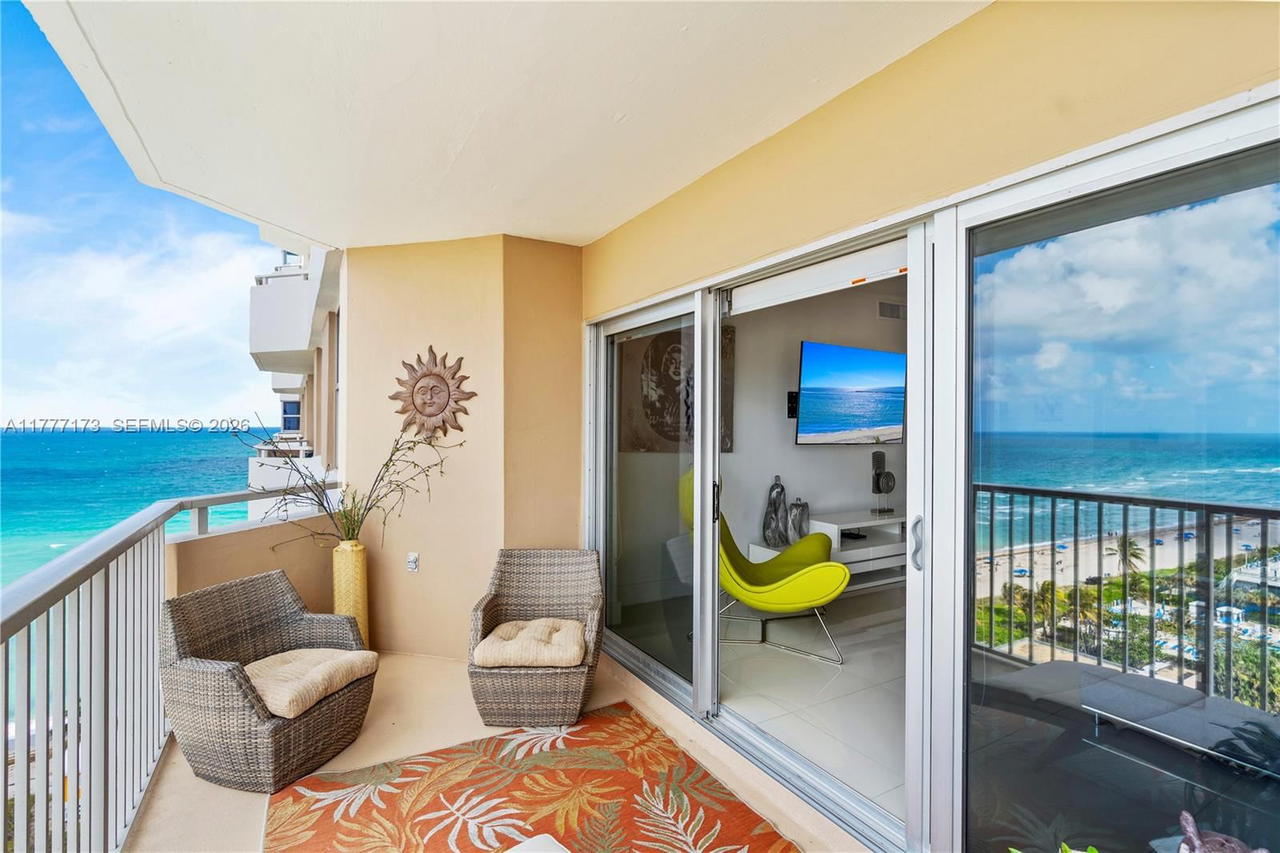 Real estate property located at 1950 Ocean Dr #12H, Broward, Hemispheres Condo, Hallandale Beach, FL