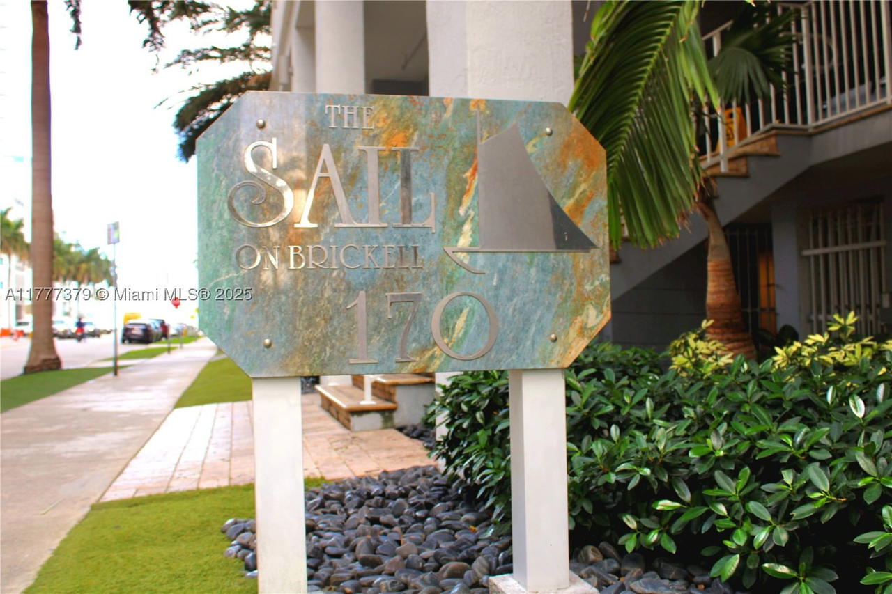 Real estate property located at 170 14th St #2705, Miami-dade, The Sail Condo, Miami, FL