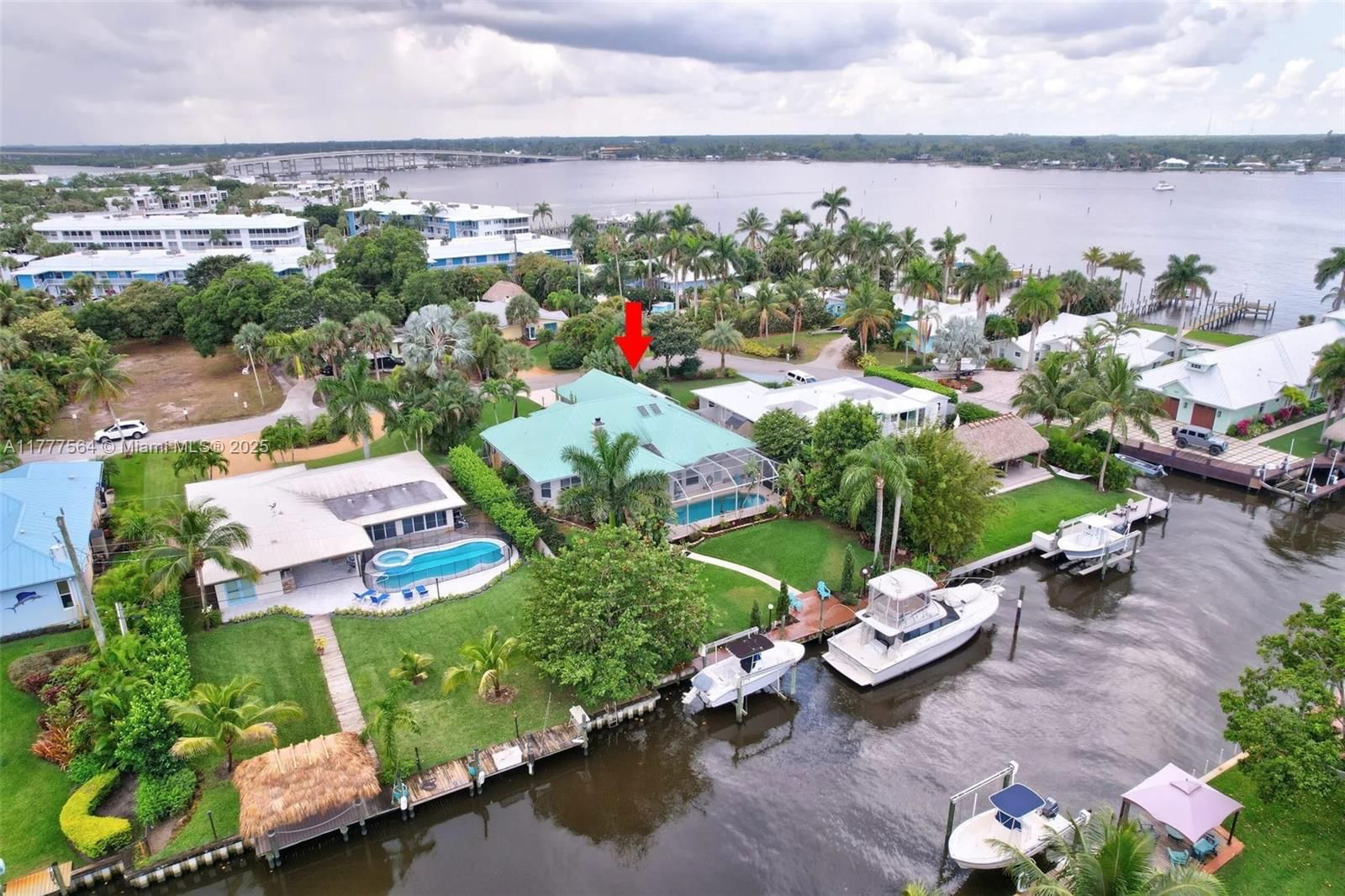 Real estate property located at 516 South Carolina Dr, Martin, Palmetto Harbor, Stuart, FL