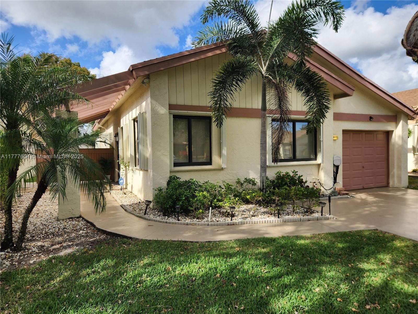 Real estate property located at 4481 Cordia Cir, Broward, Tartan Coconut Creek Phas, Coconut Creek, FL