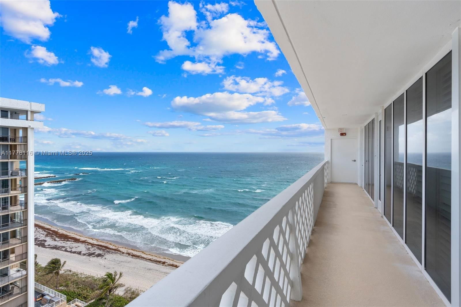Real estate property located at 1200 Ocean Blvd #16C, Palm Beach, Cloister Beach Towers, Boca Raton, FL