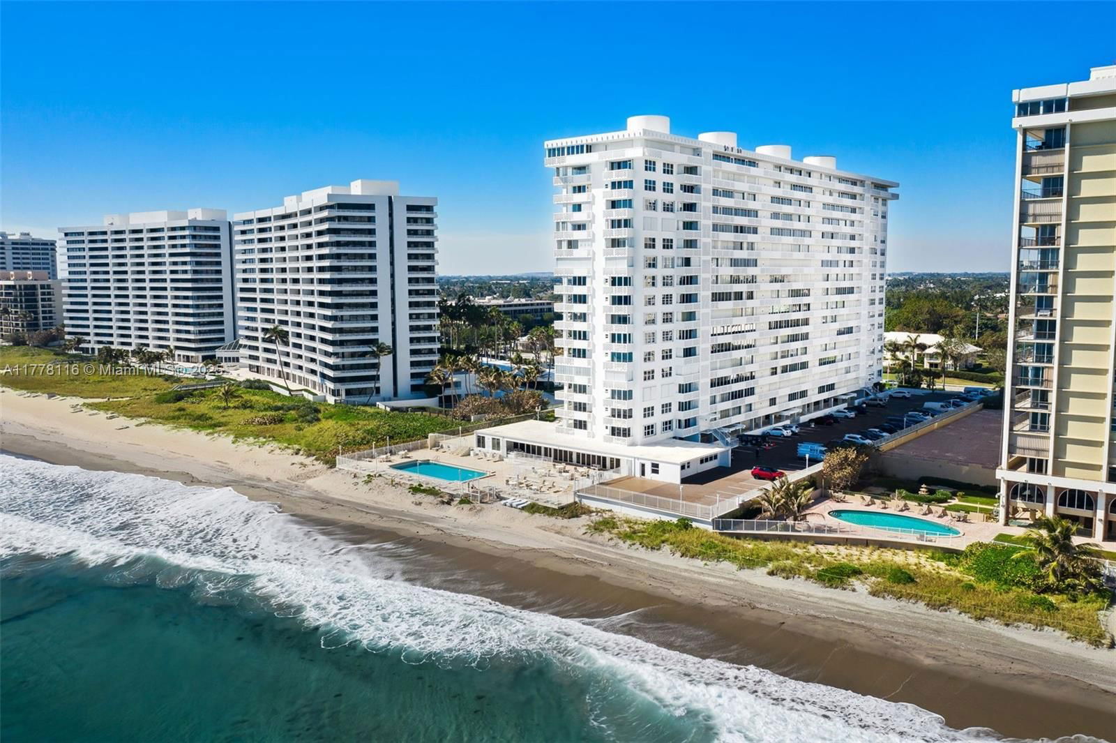 Real estate property located at 1200 Ocean Blvd #16C, Palm Beach, Cloister Beach Towers, Boca Raton, FL