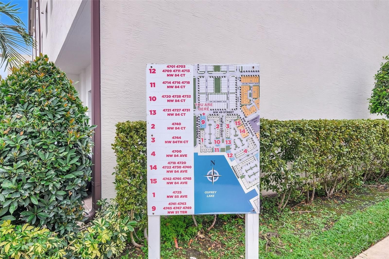 Real estate property located at 4740 84th Ct #32, Miami-dade, Urbana At The Residences, Doral, FL
