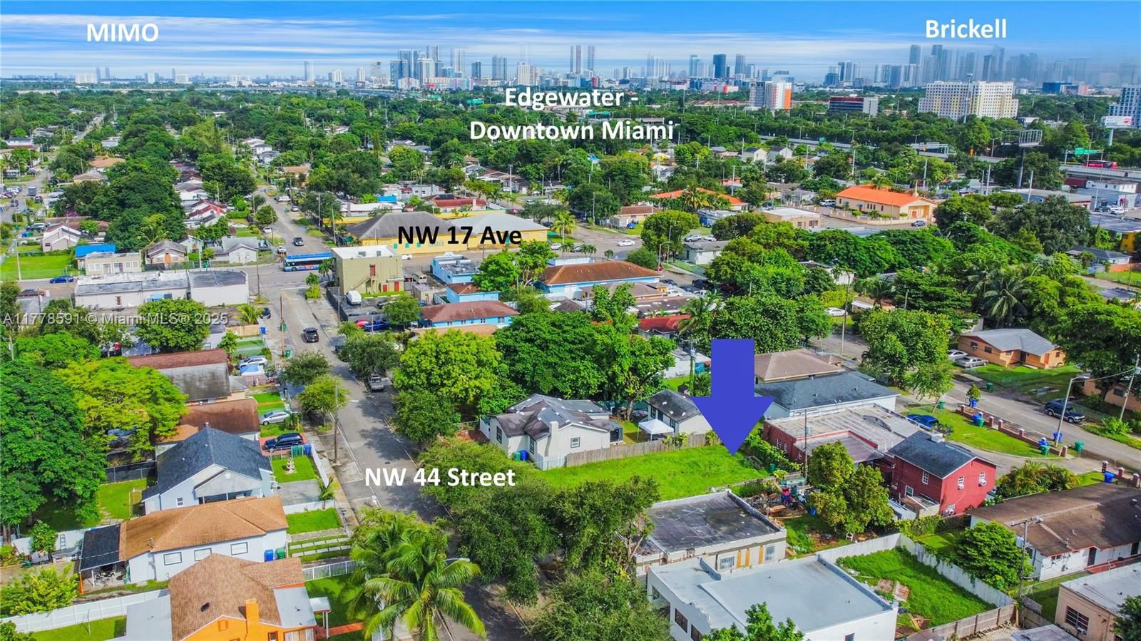 Real estate property located at 1762 44th St, Miami-dade, 17th Ave Manor 2nd Addn, Miami, FL