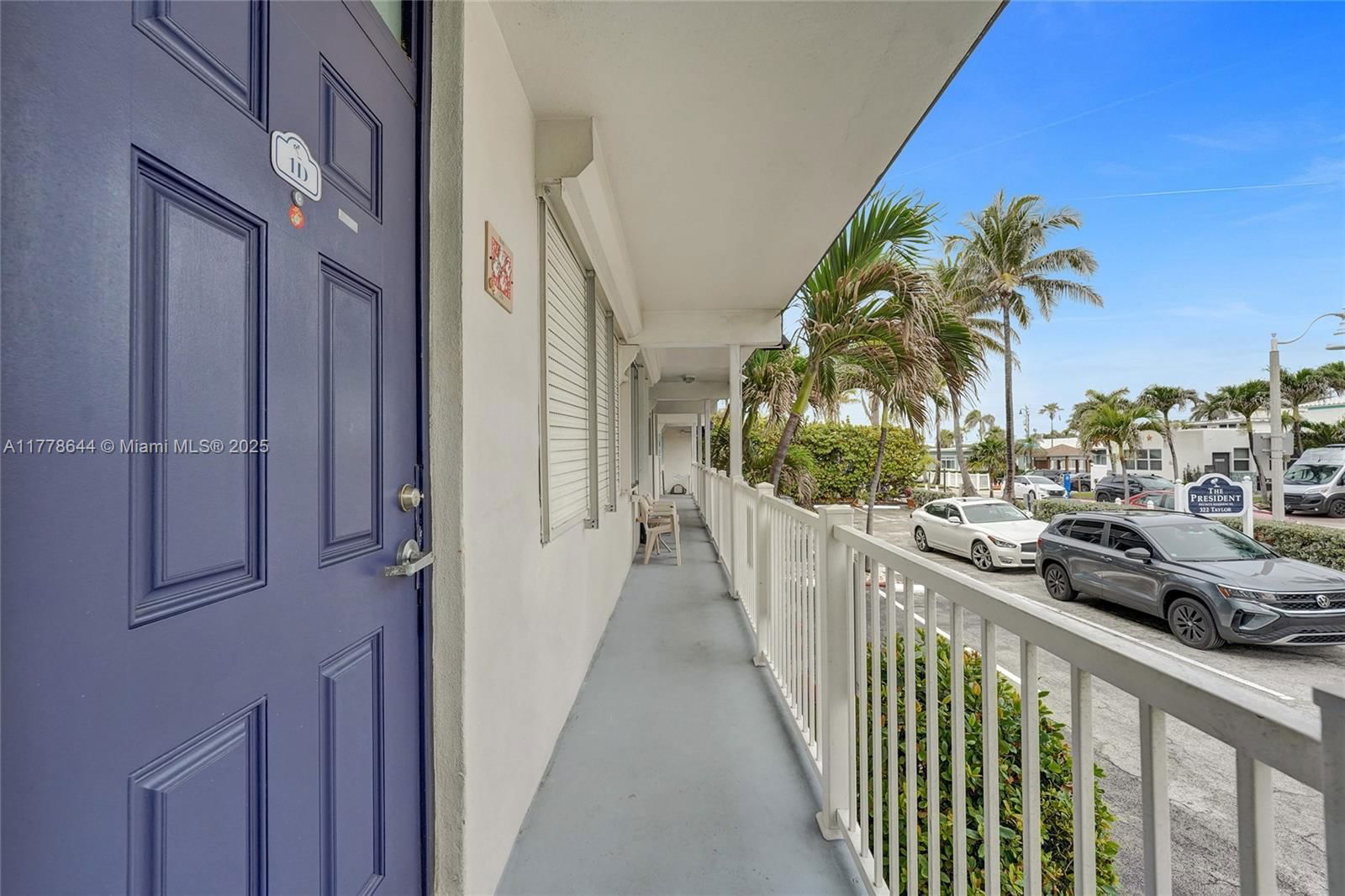 Real estate property located at 322 Taylor St #1D, Broward, President Co-op, Hollywood, FL