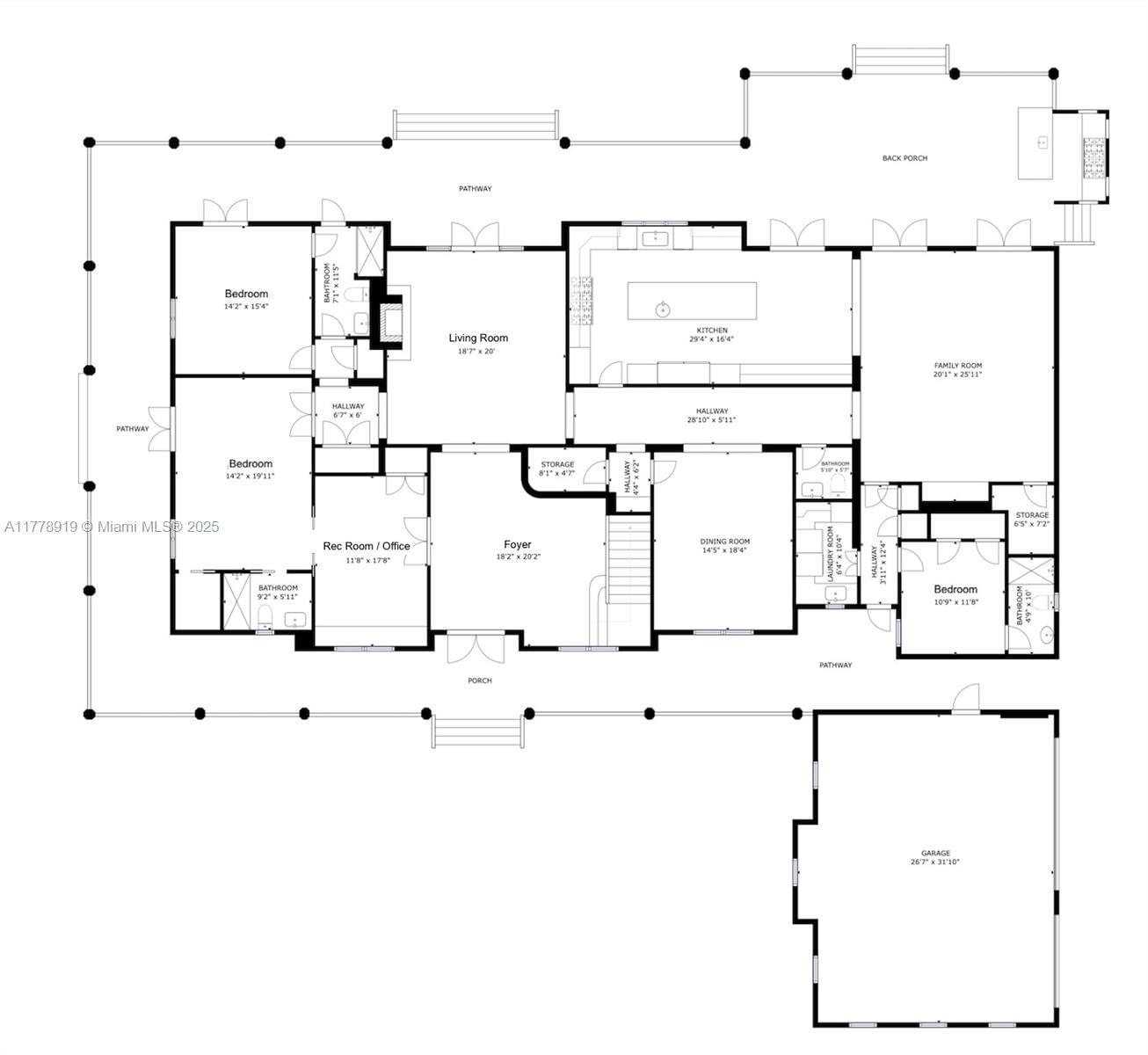 Real estate property located at 6900 115th St, Miami-dade, Oakridge Estates Sec 2, Pinecrest, FL