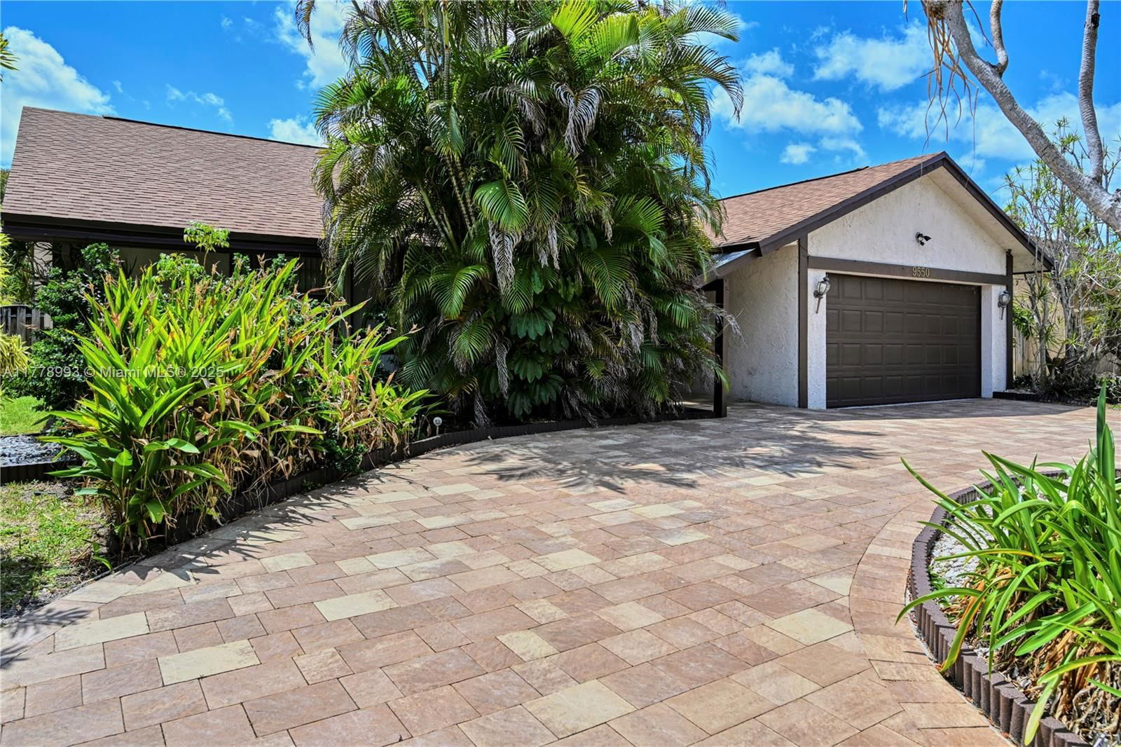 Real estate property located at 9550 32nd Ct, Broward, Welleby Unit Eight, Sunrise, FL