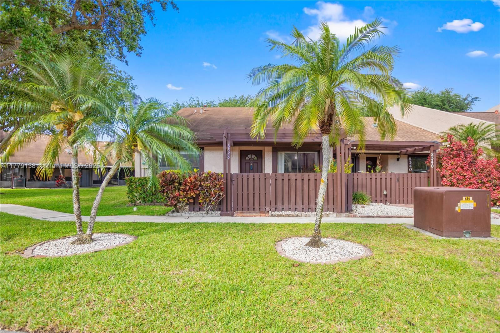 Real estate property located at 8336 37th Pl #8336, Broward, Mapleleaf Patio Villas At, Sunrise, FL