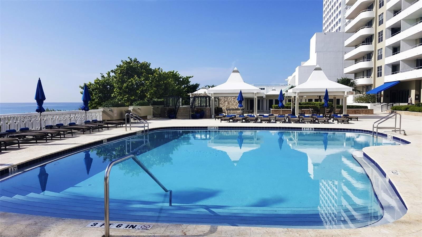 Real estate property located at 5555 Collins Ave #16B, Miami-dade, Oceanside Plaza Condo, Miami Beach, FL