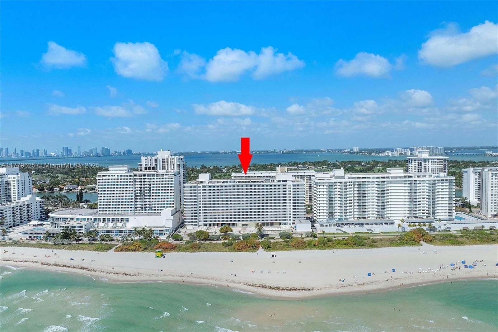 Real estate property located at 5555 Collins Ave #16B, Miami-dade, Oceanside Plaza Condo, Miami Beach, FL