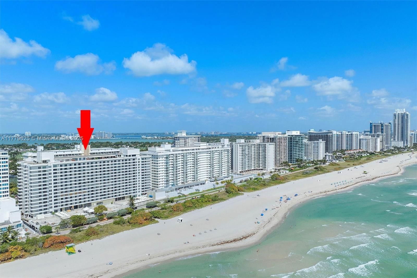 Real estate property located at 5555 Collins Ave #16B, Miami-dade, Oceanside Plaza Condo, Miami Beach, FL