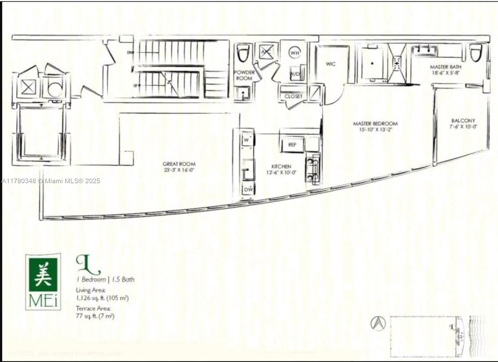 Real estate property located at 5875 Collins Ave #201, Miami-dade, Mei Condo, Miami Beach, FL