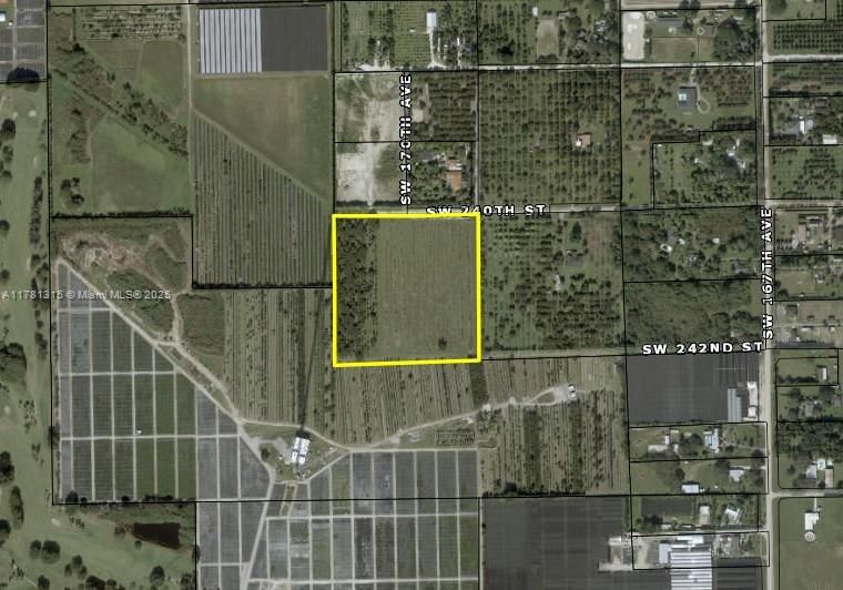 Real estate property located at 169XX 240 ST, Miami-dade, Redland, Homestead, FL