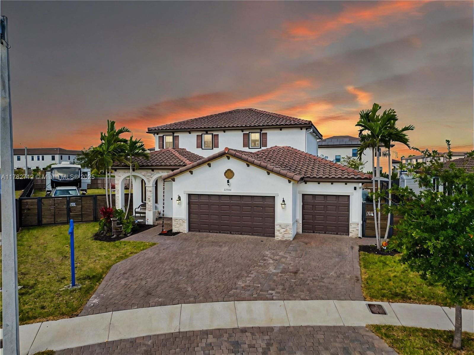 Real estate property located at 22986 128th Pl, Miami-dade, Herran-barkett Subdivisio, Miami, FL