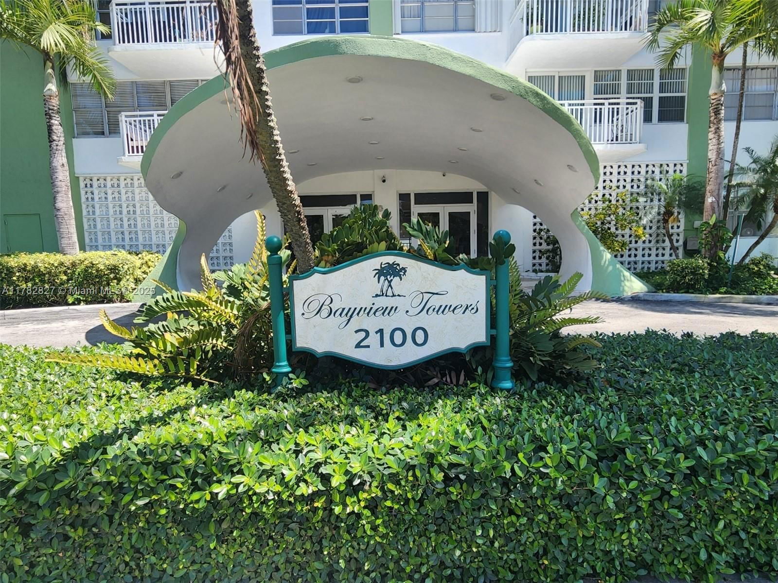 Real estate property located at 2100 Sans Souci Blvd B1401, Miami-dade, Bayview Towers Condo Sout, North Miami, FL