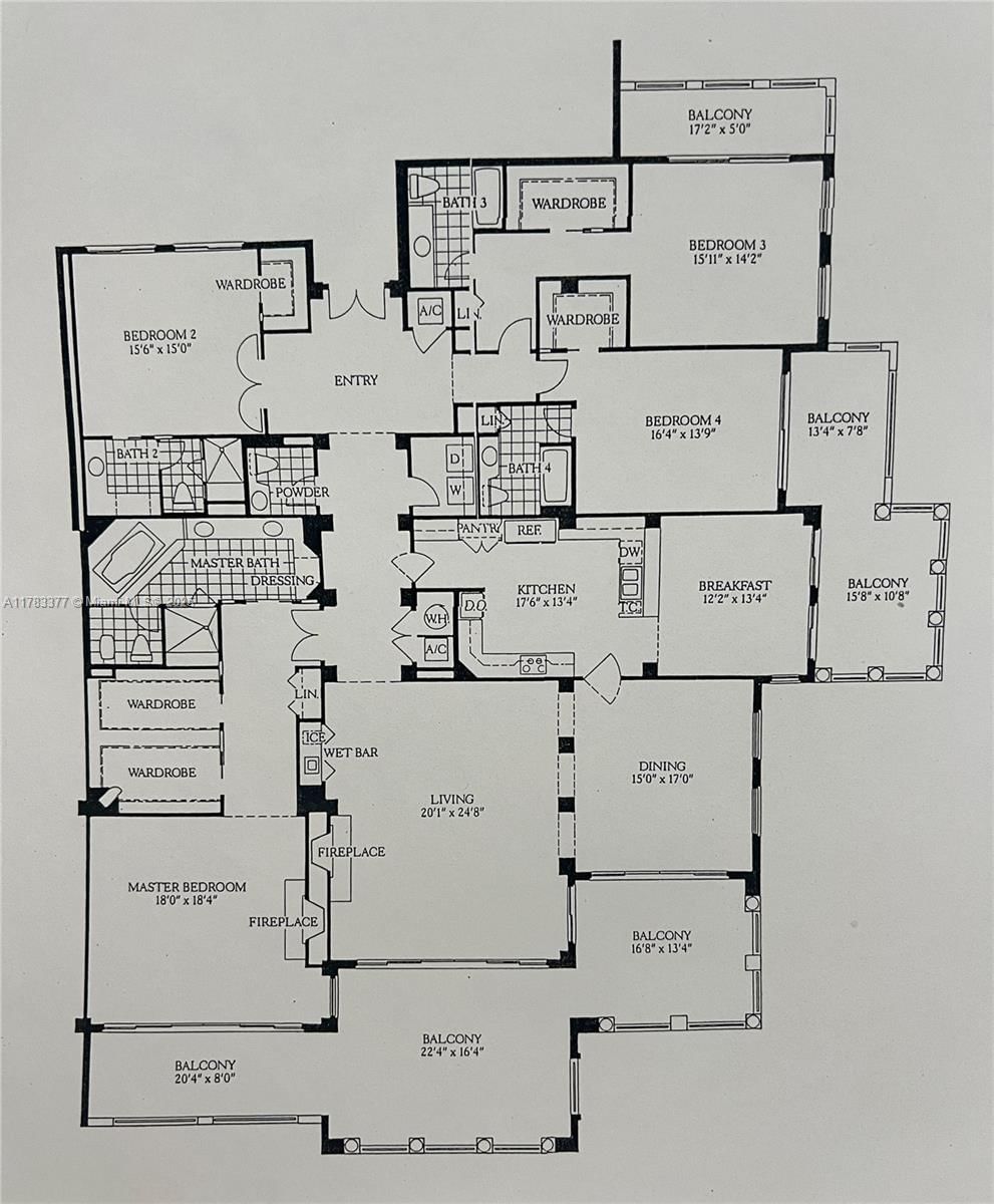 Real estate property located at , Miami-dade, 5100 Bayview At Fisher Is, Fisher Island, FL