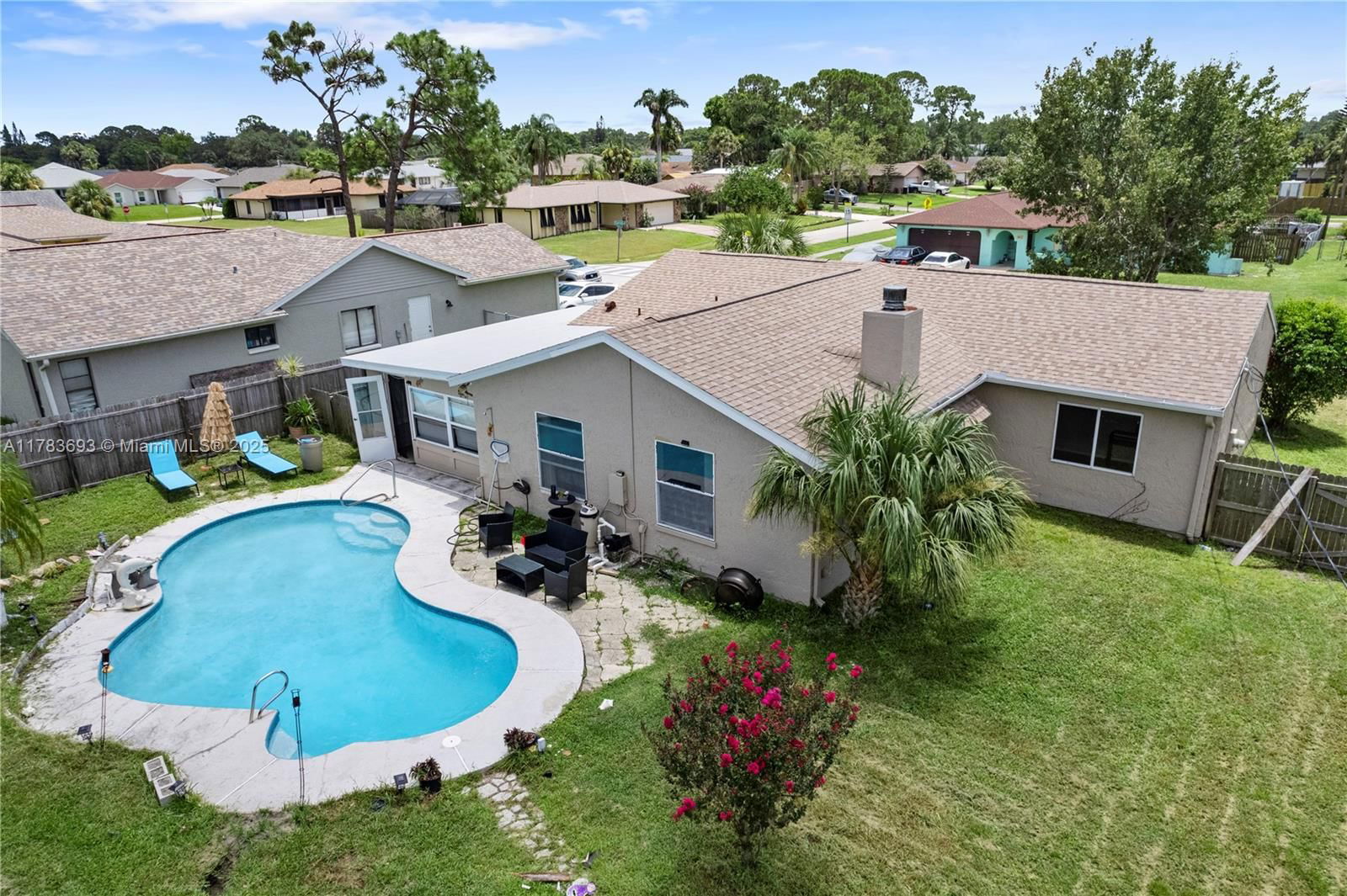 Real estate property located at 1811 Barker St. NE, Brevard, Port Malabar Unit 6, Palm Bay, FL