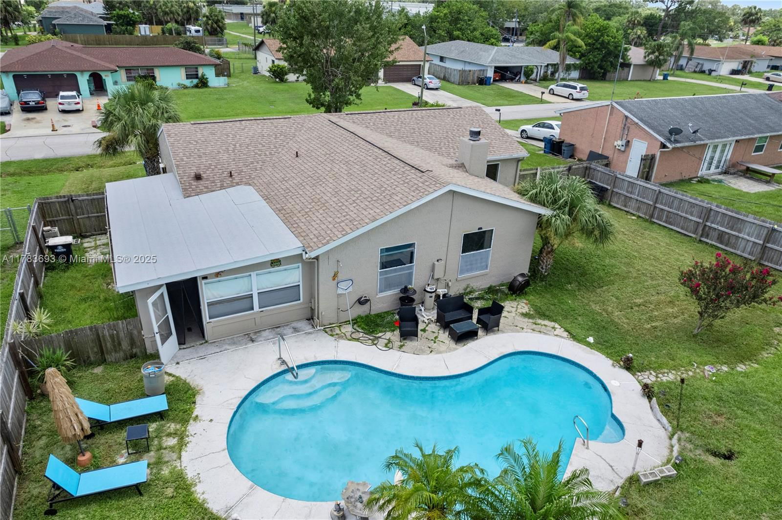 Real estate property located at 1811 Barker St. NE, Brevard, Port Malabar Unit 6, Palm Bay, FL