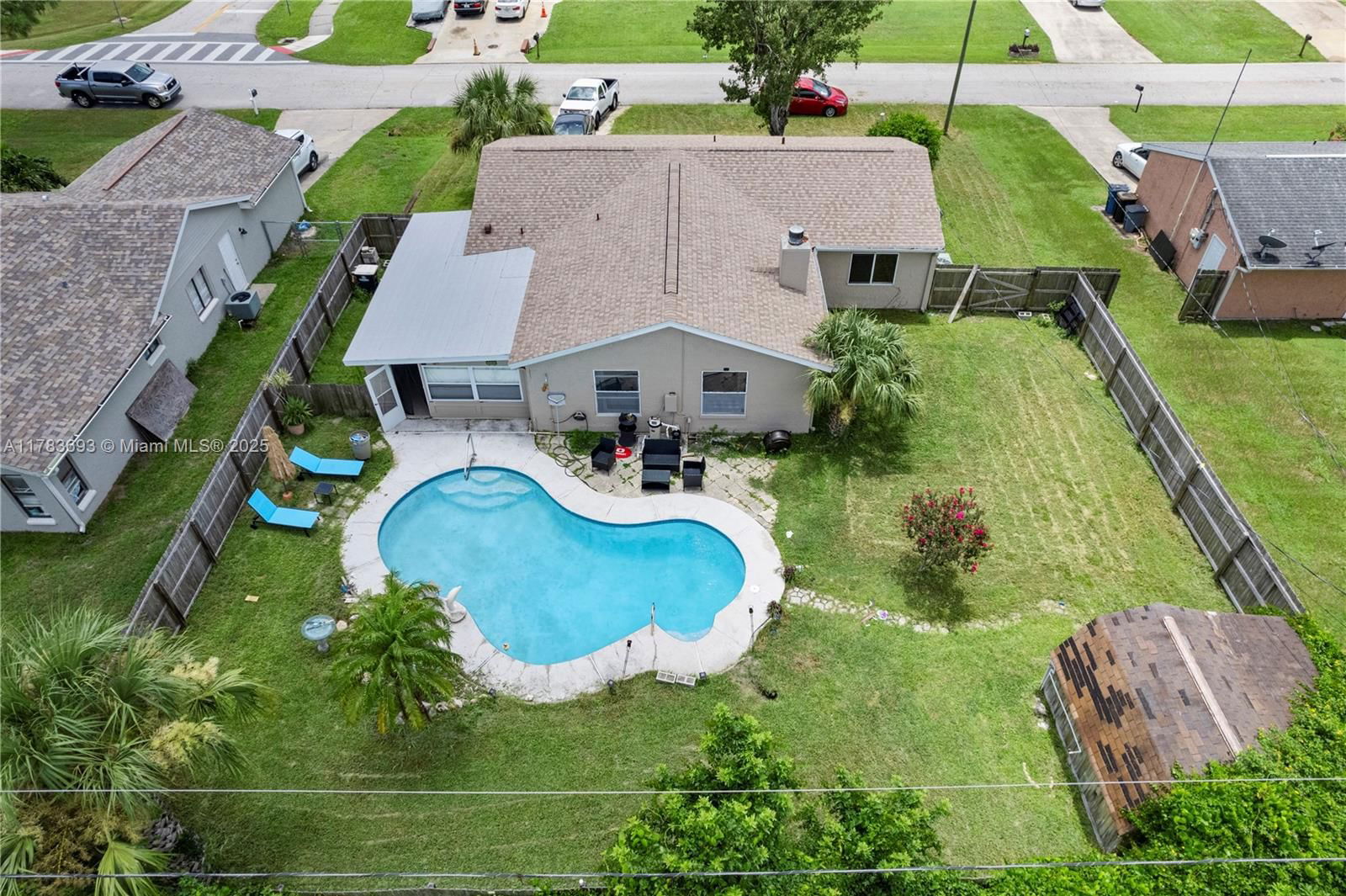Real estate property located at 1811 Barker St. NE, Brevard, Port Malabar Unit 6, Palm Bay, FL
