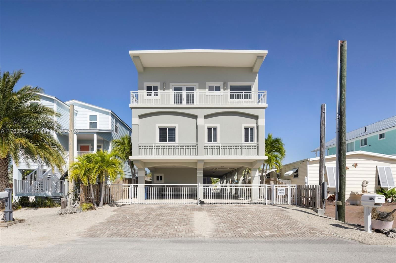 Real estate property located at 1515 Aqueduct Ln, Monroe, Cross Key Waterways Est S, Key Largo, FL