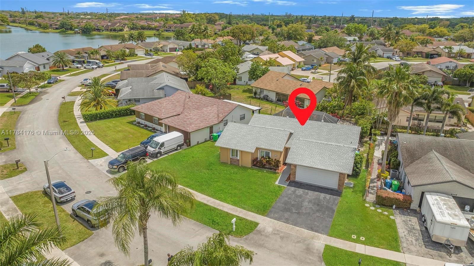 Real estate property located at 9338 47th St, Broward, Springtree West, Sunrise, FL