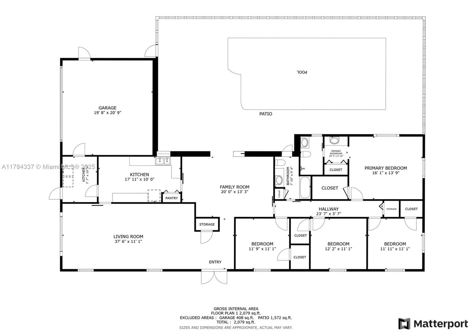 Real estate property located at 8941 176th St, Miami-dade, Pinewood Estates Second A, Palmetto Bay, FL
