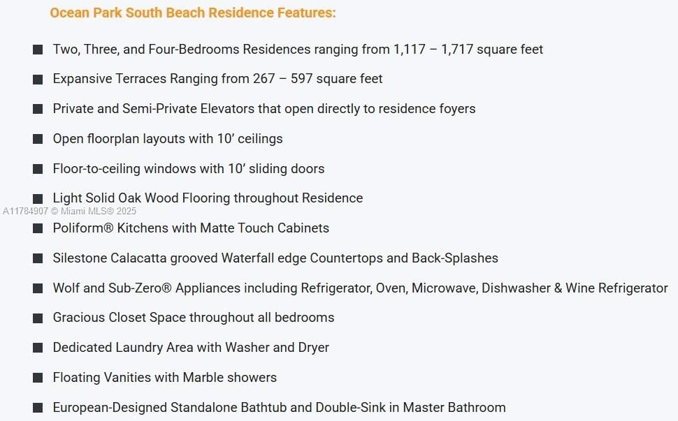 Real estate property located at 304 Ocean Dr #302, Miami-dade, Ocean Park, Miami Beach, FL