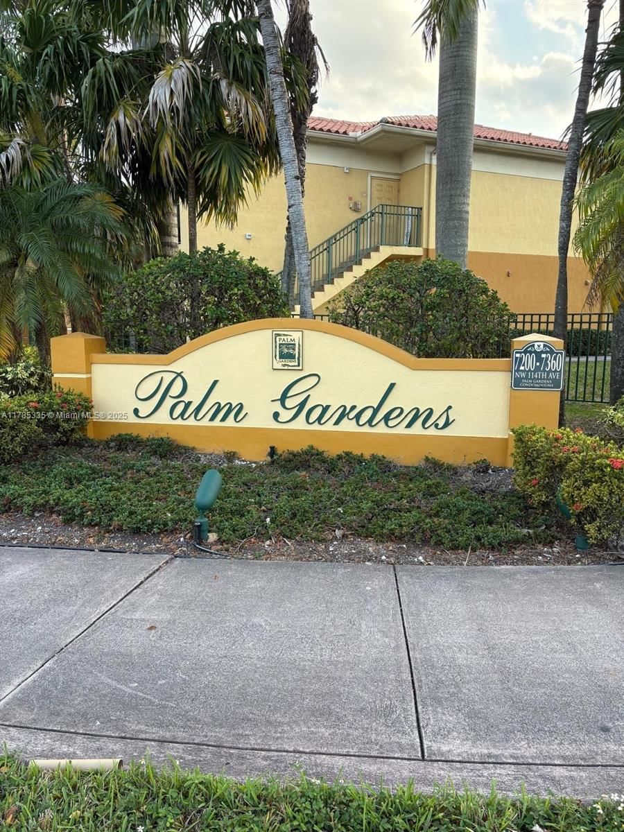 Real estate property located at 7340 114th Ave #201, Miami-dade, Palm Gardens At Doral Con, Doral, FL