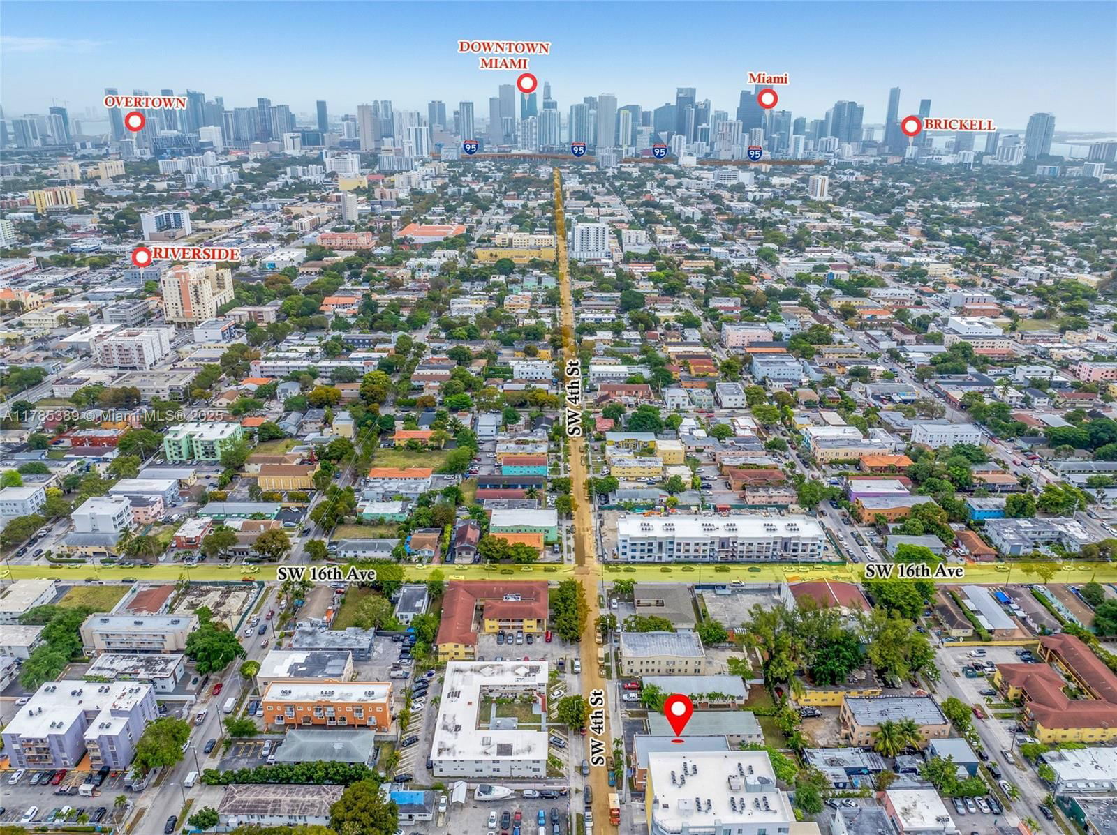 Real estate property located at 1644 4th St, Miami-dade, Miami, FL