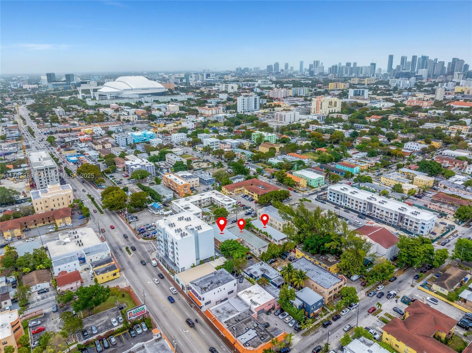 Real estate property located at 1644 4th St, Miami-dade, Miami, FL