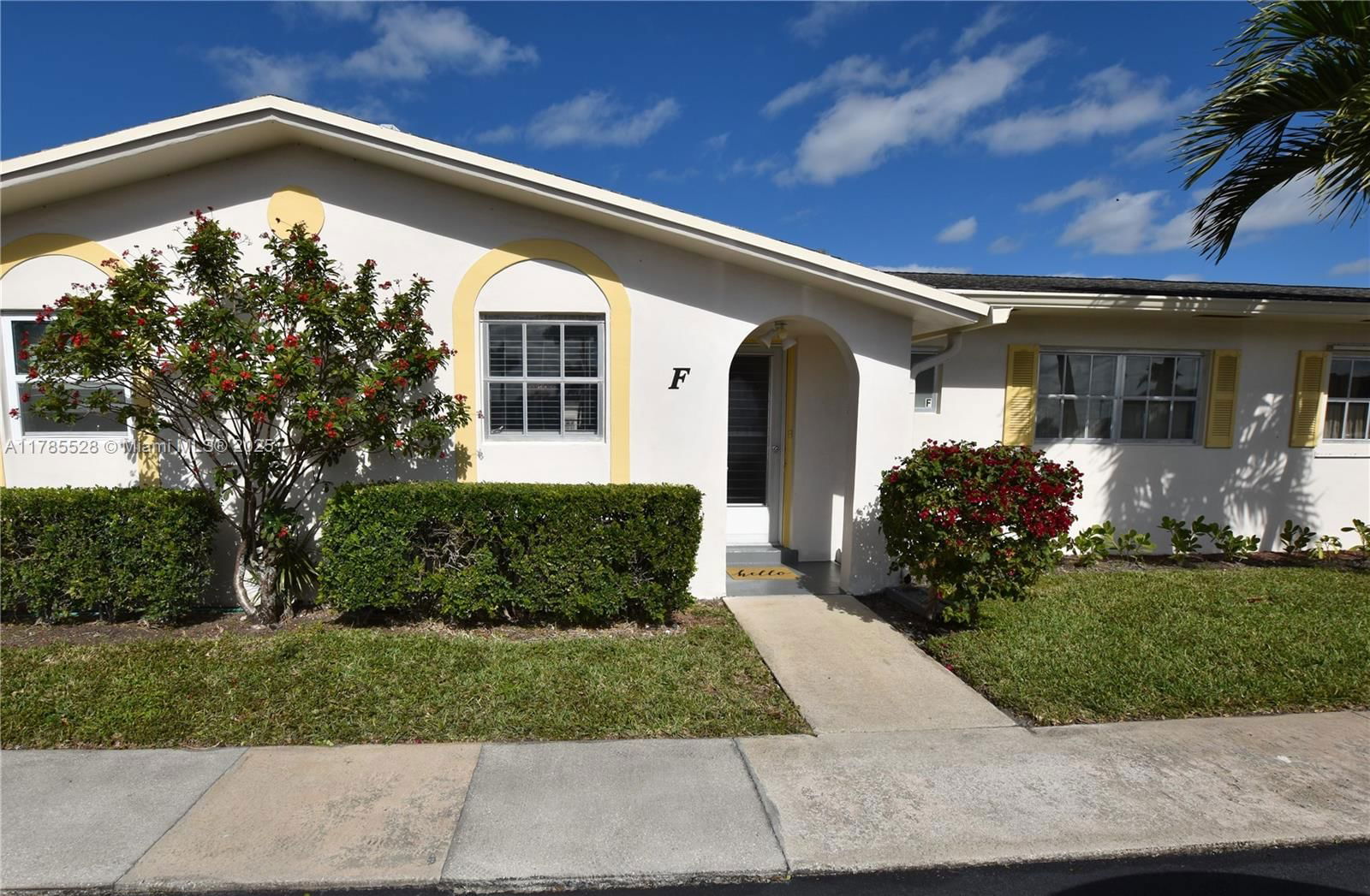 Real estate property located at 2666 Emory Dr East F, Palm Beach, Cresthaven Villas 30 Cond, West Palm Beach, FL