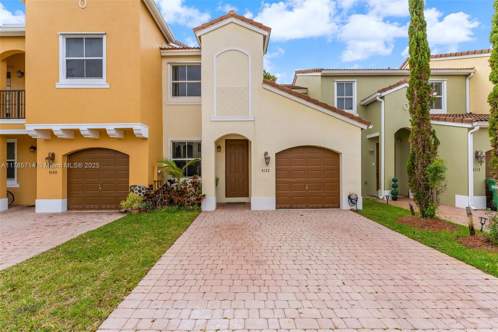 Real estate property located at 4132 149th Pl, Miami-dade, Sorrento Townhomes, Miami, FL