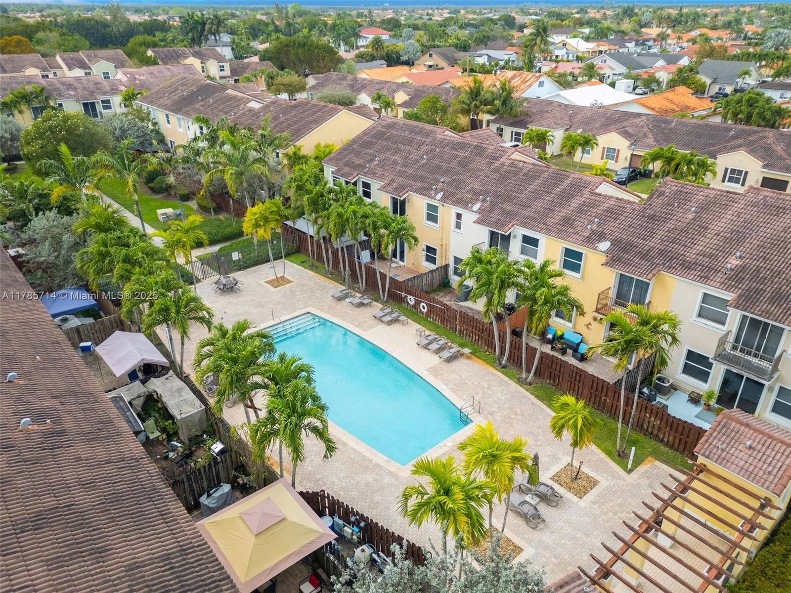 Real estate property located at 4132 149th Pl, Miami-dade, Sorrento Townhomes, Miami, FL