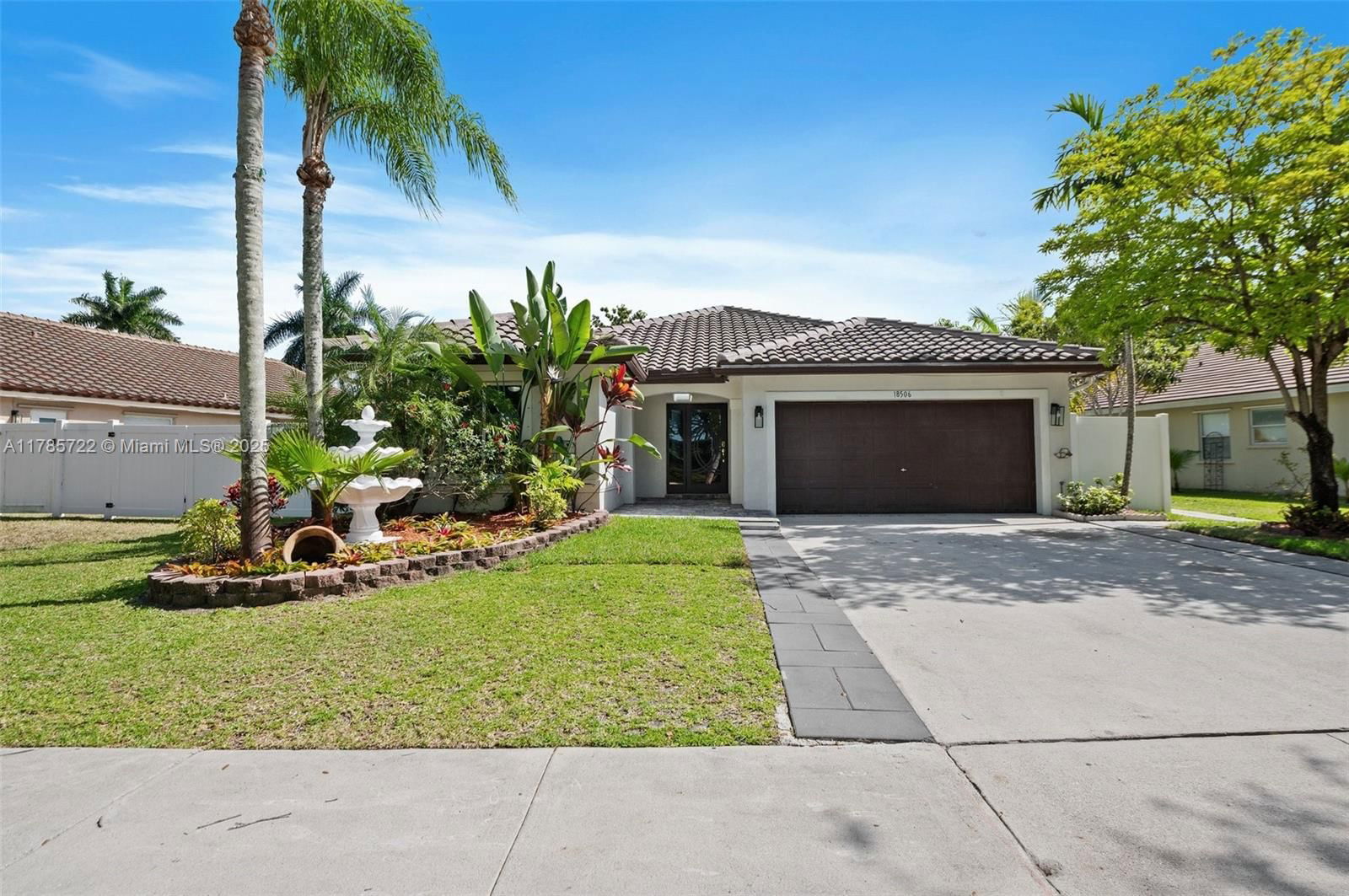 Real estate property located at 18506 24th Pl, Broward, Big Sky Plat, Pembroke Pines, FL