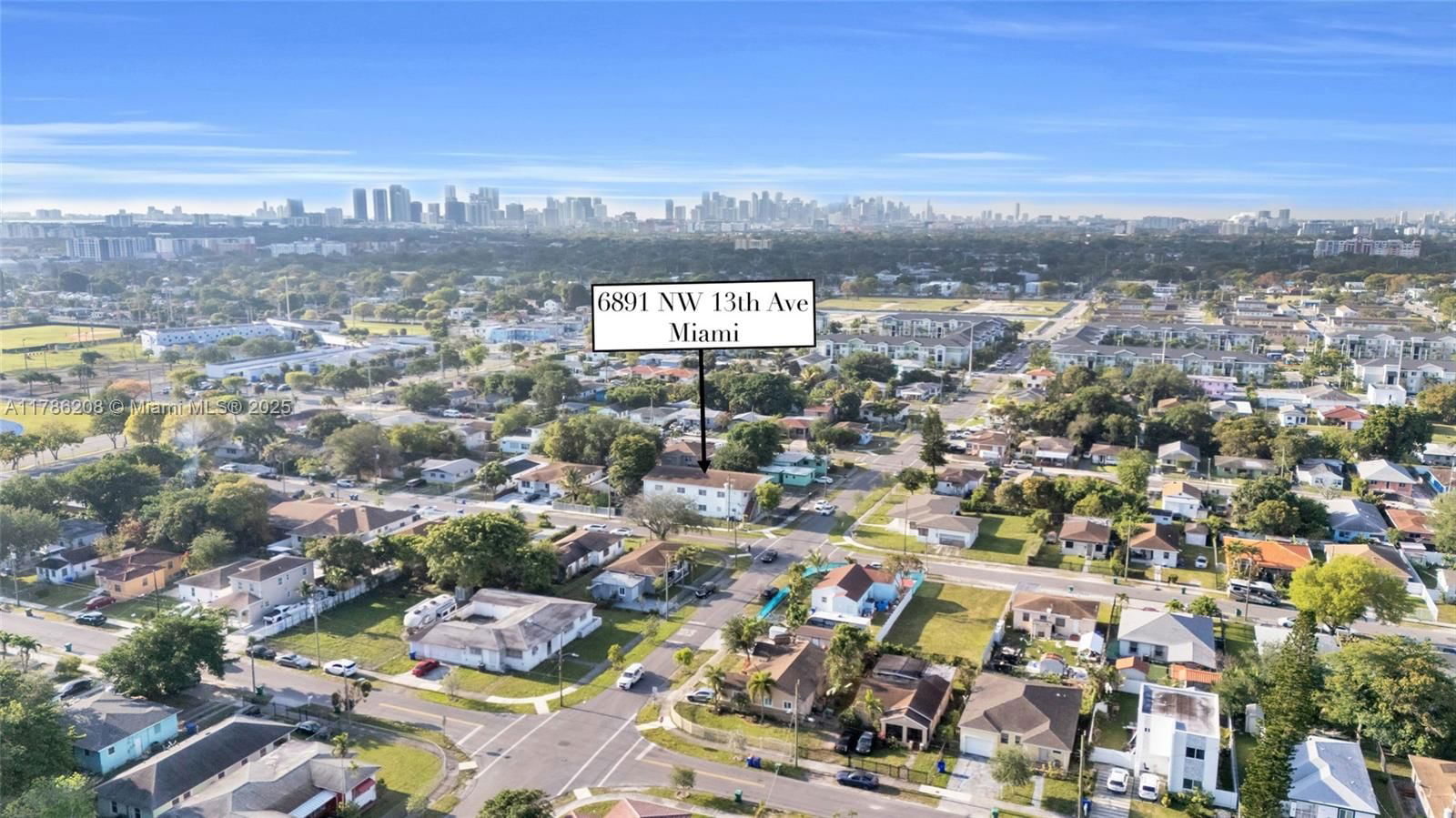 Real estate property located at 6891 13th Ave, Miami-dade, Miami, FL