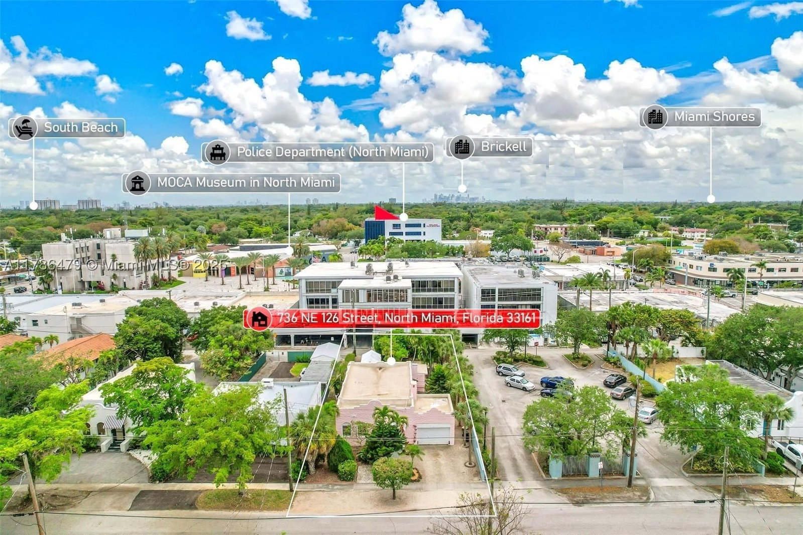 Real estate property located at 736 126th St, Miami-dade, Irons Manor, North Miami, FL